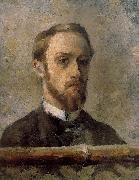 Edouard Vuillard Self portrait mirror Spain oil painting artist